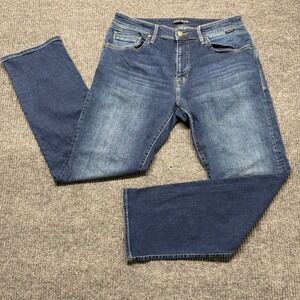 Mavi Zach Jeans Mens 33x32 Straight Leg Mid Brushed Cashmere Wash Stretch